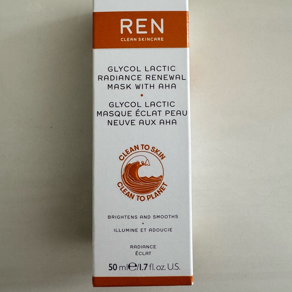 REN Glycol Lactic Radiance Renewal Mask
